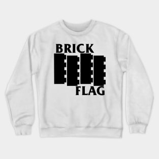 Brick Flag (Black) Crewneck Sweatshirt